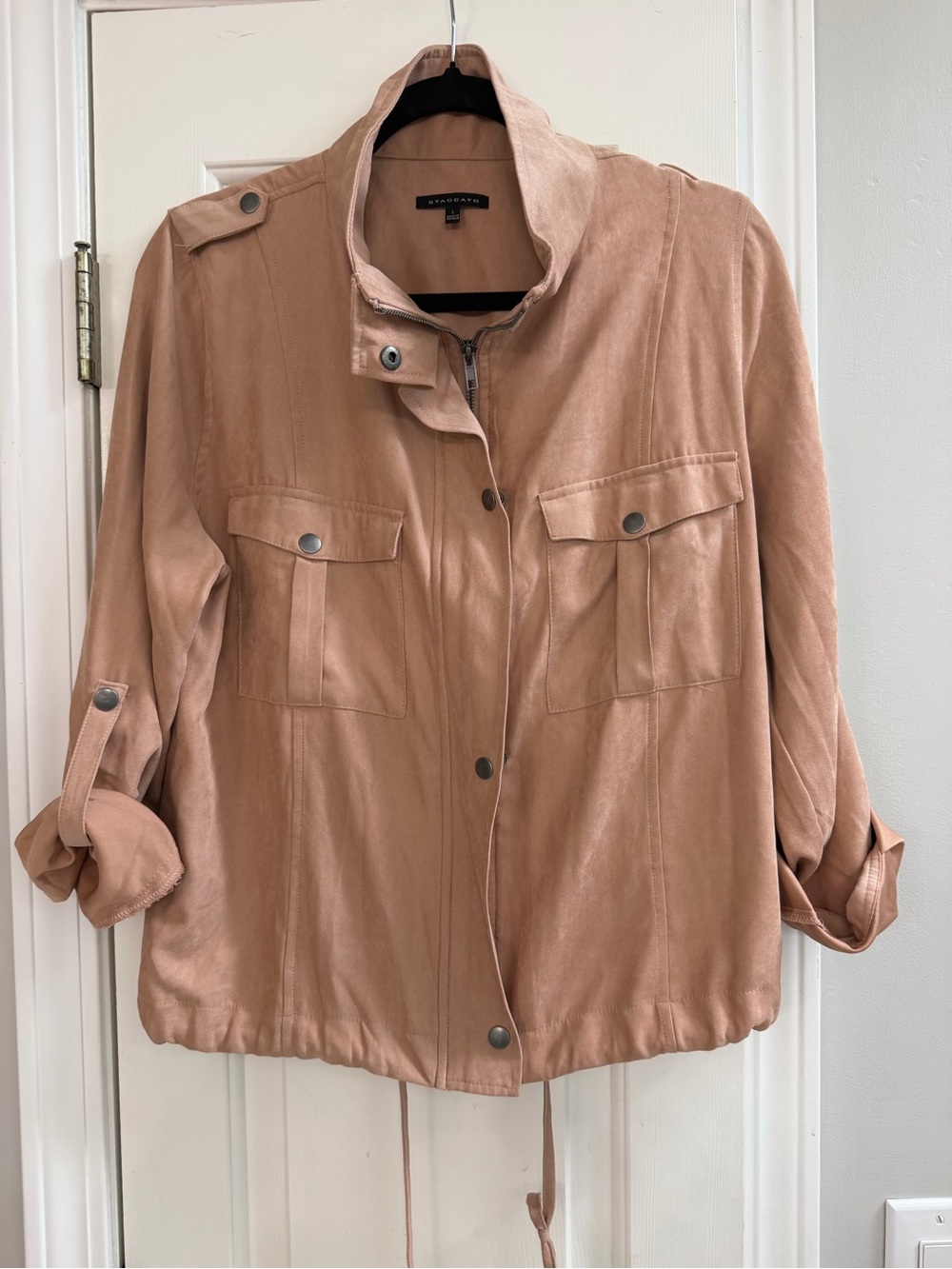 Women’s Lightweight Utility Jacket - Blush